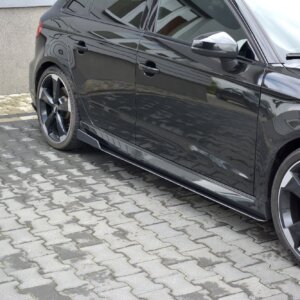 Maxton racing bočni produžeci V.2 Audi RS3 Sportback 8V Facelift