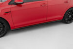 Maxton Racing Side Skirts Diffusers VW Golf 7 R / R-Line Facelift