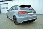 Maxton rear diffuser for Audi RS3 8V Sportback