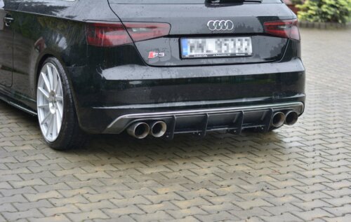 Maxton rear diffuser for Audi S3 8V Hatchback / Sportback