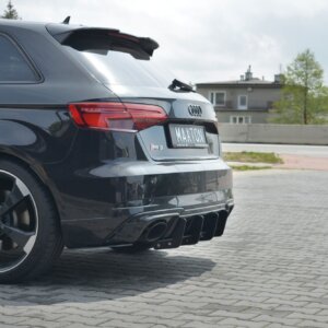 Maxton stražnji difuzor V.1 za Audi RS3 8V FL Sportback