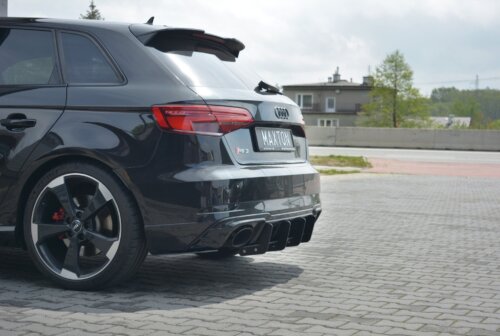 Maxton rear diffuser V.1 for Audi RS3 8V FL Sportback