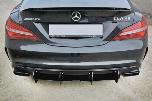 Maxton rear diffuser V.2 for Mercedes CLA A45 AMG C117 Facelift