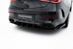 Maxton rear side splitters for Mercedes-AMG CLE 53 C236