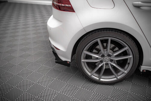Maxton rear side splitters for Volkswagen Golf R Mk7