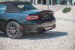 Maxton rear side splitters for Abarth 124 Spider