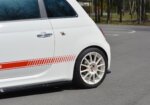 Maxton rear side splitters for Abarth 500 Mk1