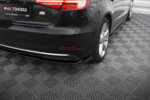 Maxton rear side splitters for Audi A3 Sportback 8V Facelift
