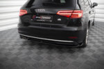 Maxton rear side splitters for Audi A3 Sportback 8V Facelift