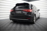 Maxton rear side splitters for Audi A3 Sportback 8V Facelift