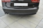 Maxton rear side splitters for Audi A6 Avant / Sedan C7