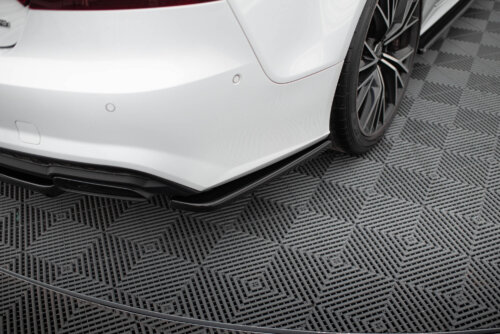 Maxton rear side splitters for Audi A7 S-Line Facelift