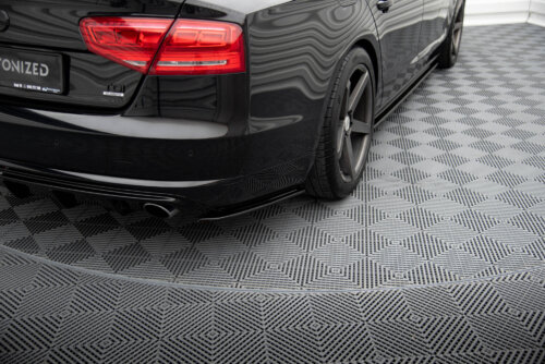 Maxton rear side splitters for Audi A8 D4