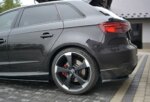 Maxton rear side splitters for Audi RS3 8V FL Sportback