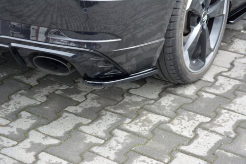 Maxton rear side splitters for Audi RS3 8V FL Sportback