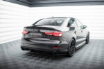 Maxton rear side splitters for Audi RS3 Sedan 8V Facelift