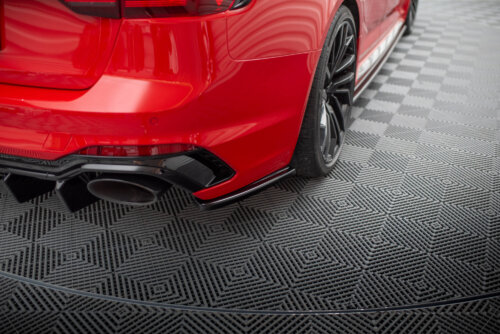 Maxton rear side splitters for Audi RS4 B9 / B9 Facelift