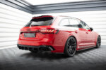 Maxton rear side splitters for Audi RS4 B9 / B9 Facelift