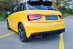 Maxton rear side splitters for Audi S1 8X