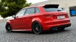 Maxton rear side splitters for Audi S3 / A3 S-Line 8V Hatchback / Sportback