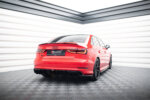 Maxton rear side splitters for Audi S3 Sedan 8V