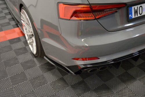 Maxton rear side splitters for Audi S5 F5 Coupe