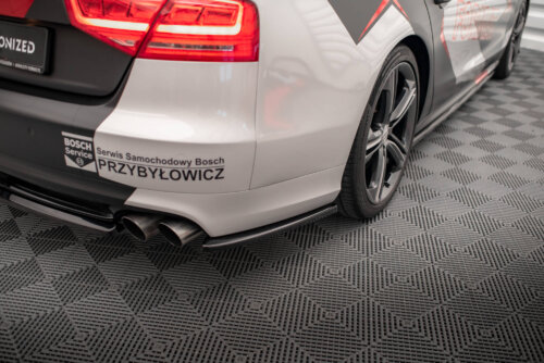 Maxton rear side splitters for Audi S8 D4