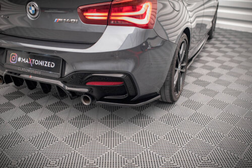 Maxton rear side splitters for BMW 1 F20 Facelift M-power