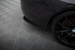 Maxton rear side splitters for BMW 5 M-Pack Sedan /Touring F10/F11 (fits two single exhaust ends)