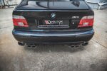 Maxton rear side splitters for BMW M5 / 5 M-Pack E39
