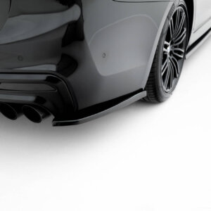 Maxton rear side splitters for BMW M550i Sedan G30
