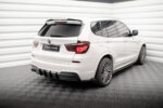 Maxton rear side splitters for BMW X3 M-Pack F25