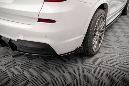 Maxton rear side splitters for BMW X3 M-Pack F25