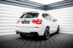 Maxton rear side splitters for BMW X3 M-Pack F25 Facelift