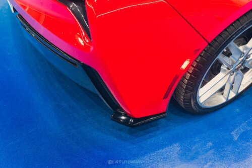 Maxton rear side splitters for Chevrolet Corvette Stingray C7