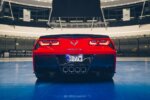 Maxton rear side splitters for Chevrolet Corvette Stingray C7