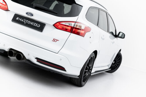 Maxton rear side splitters for Ford Focus ST Estate Mk3 / Mk3 Facelift
