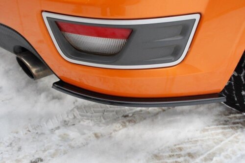 Maxton rear side splitters for Ford Focus ST Mk2