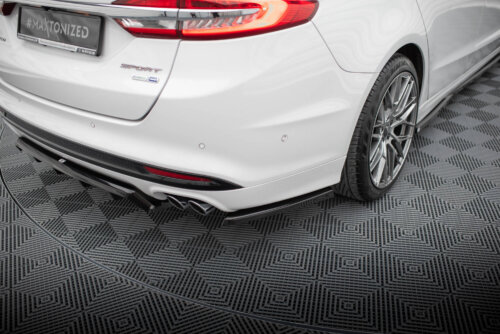 Maxton rear side splitters for Ford Mondeo Sport Mk5 Facelift / Fusion Sport Mk2 Facelift