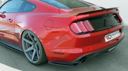 Maxton rear side splitters for Ford Mustang Mk6