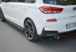 Maxton rear side splitters for Hyundai I30 N Mk3