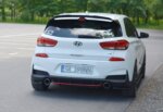 Maxton rear side splitters for Hyundai I30 N Mk3