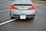 Maxton rear side splitters for Infiniti G35 Coupe