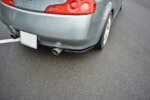 Maxton rear side splitters for Infiniti G35 Coupe