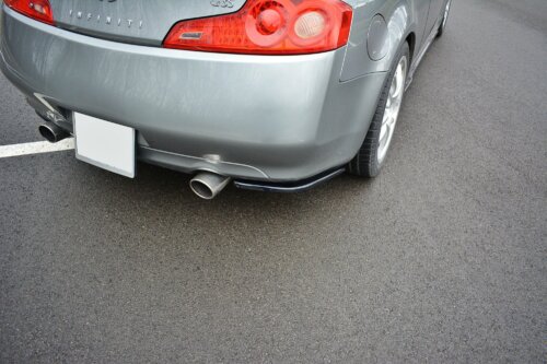 Maxton rear side splitters for Infiniti G35 Coupe