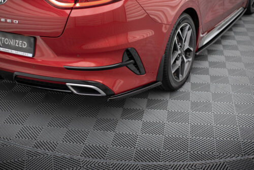 Maxton rear side splitters for Kia ProCeed GT / GT-Line Mk1