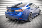 Maxton rear side splitters for Lexus GS F Mk4 Facelift
