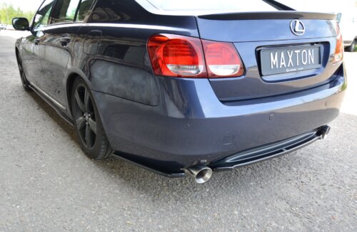 Maxton rear side splitters for Lexus GS Mk3