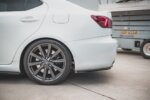 Maxton rear side splitters for Lexus IS F Mk2