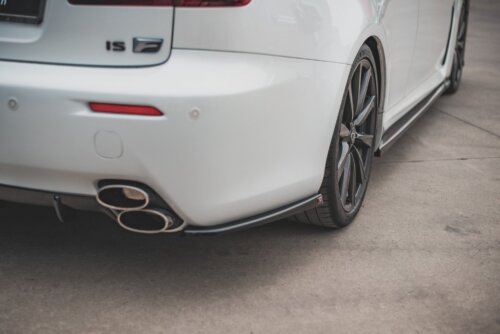 Maxton rear side splitters for Lexus IS F Mk2